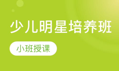 少儿明星培养班