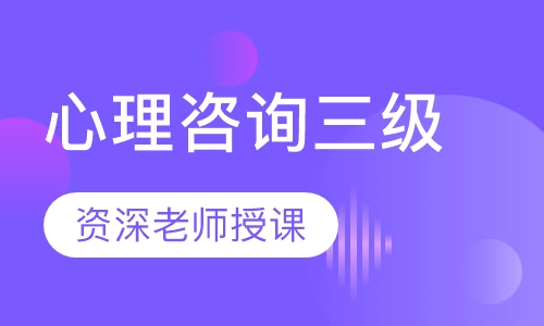 心理咨询三级