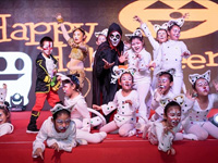 力迈中美多元文化教育月之万圣节狂欢夜