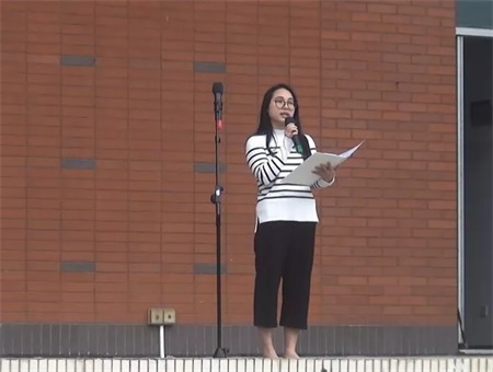 广东实验中学国际艺术高中部|IFPAD学生代表在周一校会上发表演讲| 三个直击灵魂深处的拷问,你今天自省了吗?