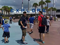 法拉古特天津校区的孩子们参观美国国家航空航天局