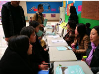 西外首次开放日人气爆棚