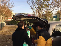 慰问中国sos儿童村