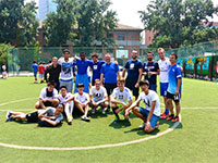 学生踊跃参加春季球类比赛