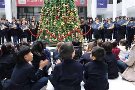 宁波乔治亚外籍子女学校点灯仪式