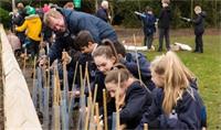 英国莱爵学生参与植树活动 RGS students plant 250 trees