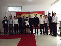 热烈欢迎林国荣创意科技大学副校长访问上海校区