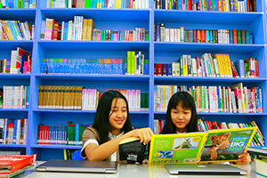 深圳奥斯翰外语学校图书馆