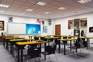 青岛博格思加州学校教室
