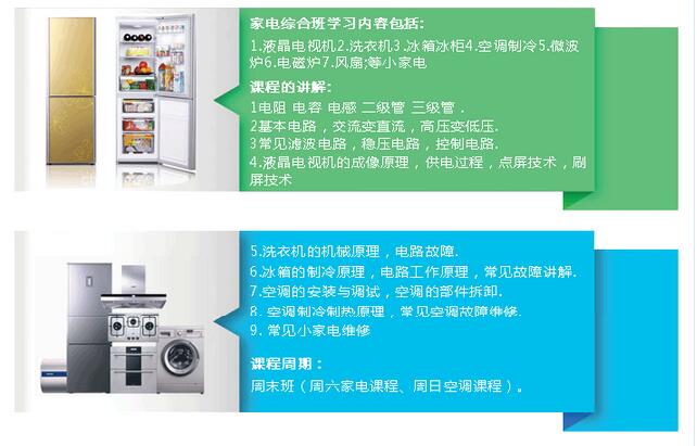 交航家电空调维修培训（开店创业班）