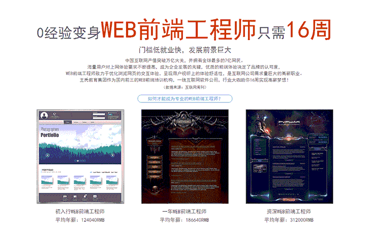 北京王氏教育—WEB前端工程师班