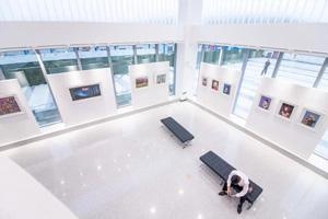 辰美国际艺术教育艺术展区