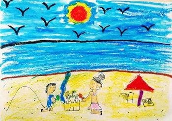走进湖州帕丁顿双语学校的"童画镇"：一家人
