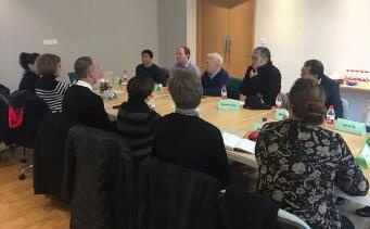 美国洛杉矶核桃谷学区代表访问蒙特沃德高中上海校区