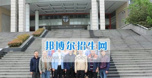 四川省商业服务学校财务科到西南交大犀浦校区参观学习