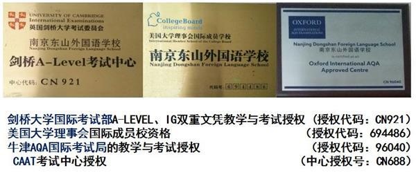 南京东山外国语学校国际部