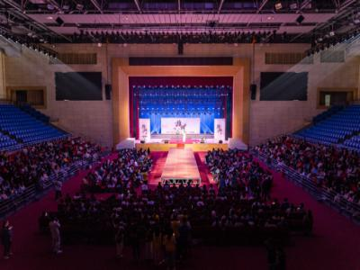 新华艺术系成果展示现场