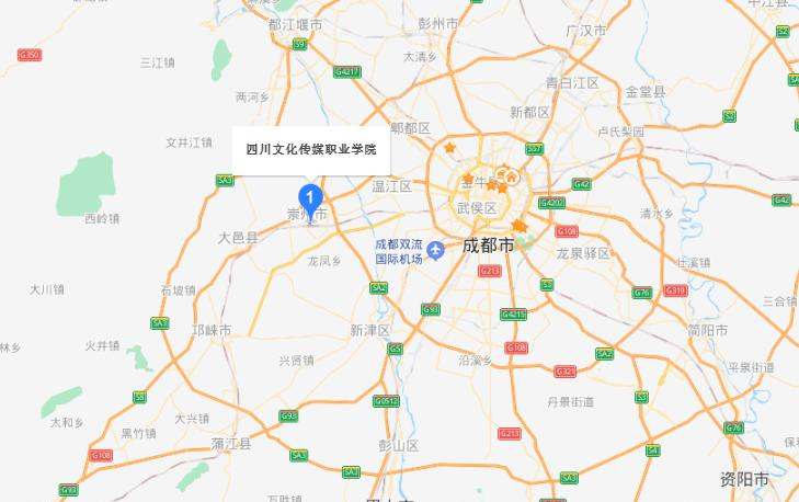 四川文化传媒职业学院地址在哪里