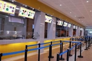 领科教育上海校区学生食堂