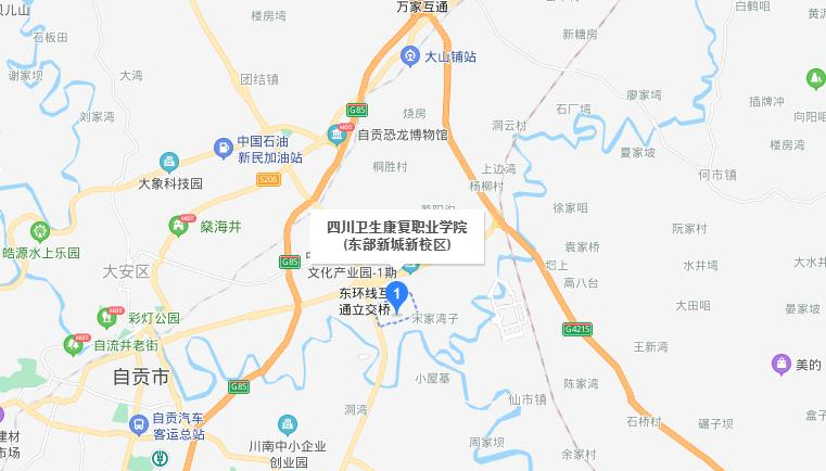 四川卫生康复职业学院地址在哪里