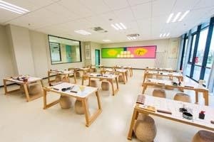 北京市房山区诺德安达学校书法教室