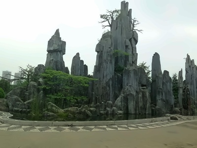 武汉长江实验学校国际部校园一角