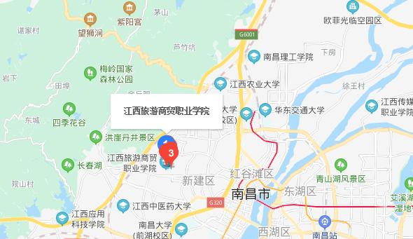 江西旅游商贸职业学院地址在哪里