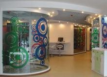 深圳幼儿英语培训，汉普森英语前台接待区