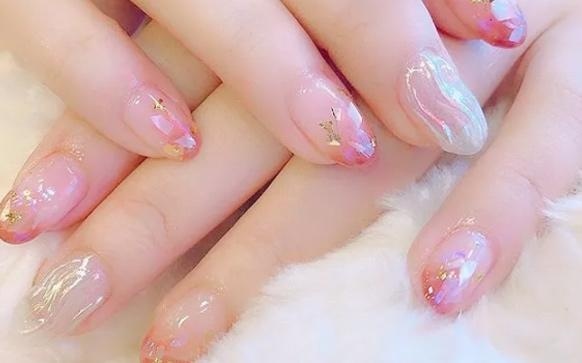 水纹美甲怎么做