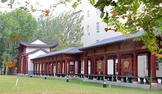 郑州第九中学校园风光