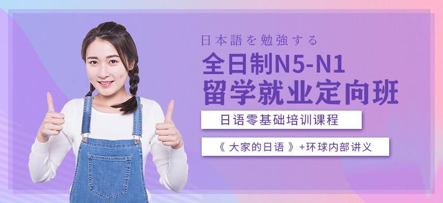 全日制N5-N1留学就业定向班