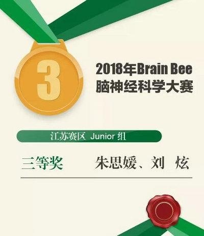 恭喜中加枫华国际学校学子"Brain Bee大赛"再获佳绩：三等奖