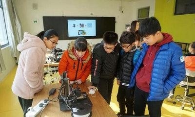 湖州帕丁顿双语学校首届开放日：科技体验课