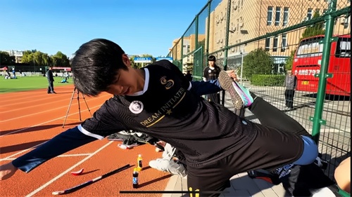 北京佳莲学校曲棍球比赛