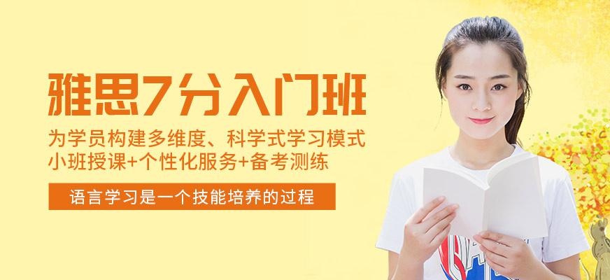 雅思7分入门班
