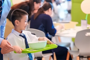 广州博萃德学校就餐