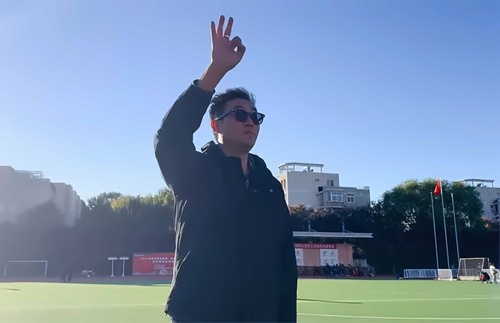 北京佳莲学校曲棍球比赛