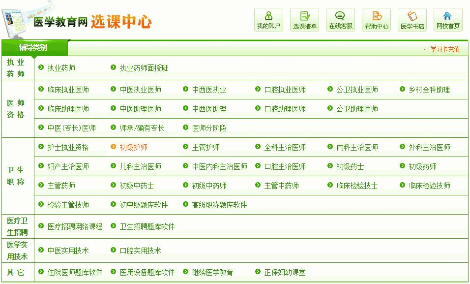 医学教育网络辅导课程