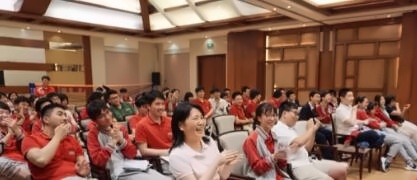 上海铭远双语高中5月28日配音比赛现场