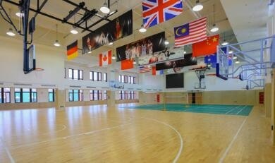 上海新纪元双语学校室内体育馆