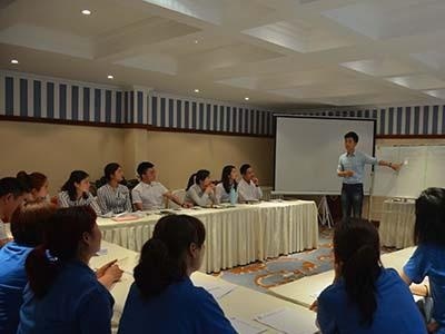 成都语智好口才培训学校授课现场