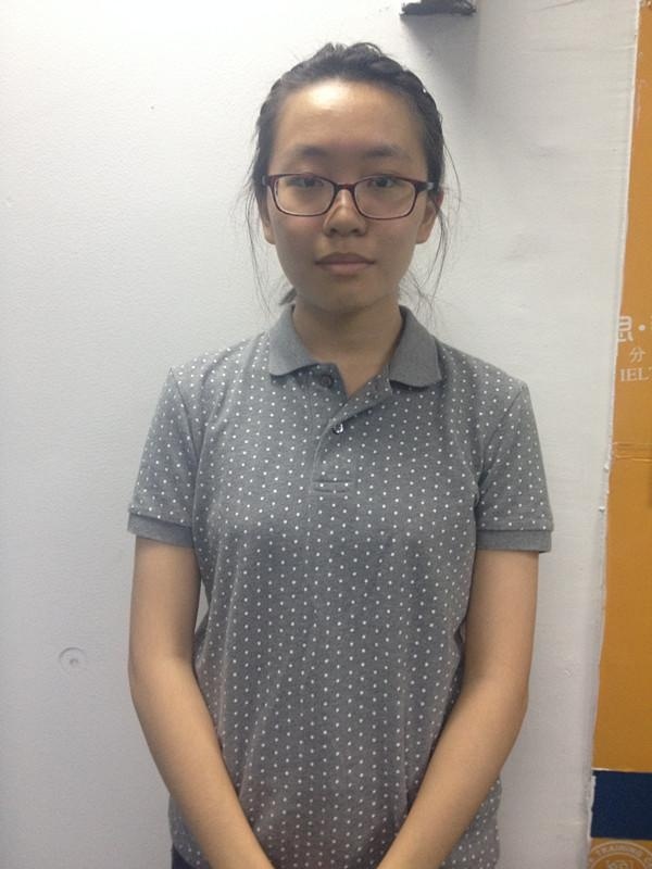 雅思学员张雨倩