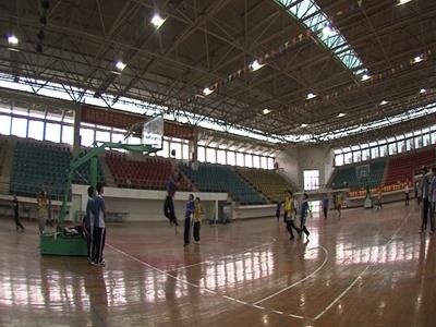 体育馆内