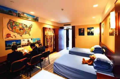 花园洋房中的国际学校:上海铭远国际高中住宿环境