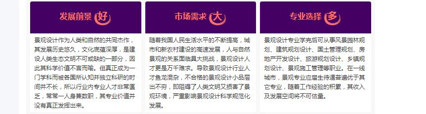 景观设计培训