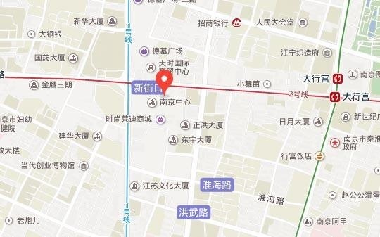 南京恒企教育校区-百度地图