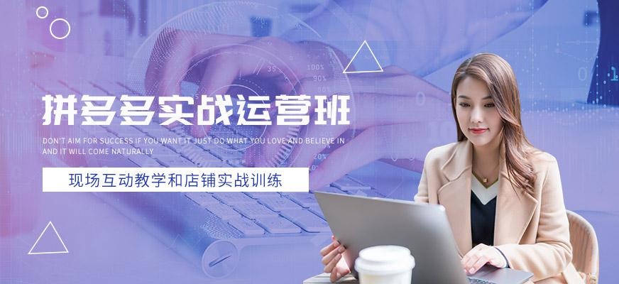 大军电商拼多多实战运营班