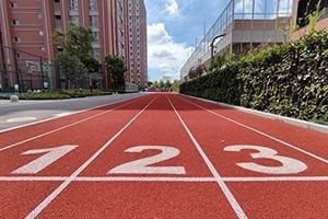 华二紫竹学院田径场