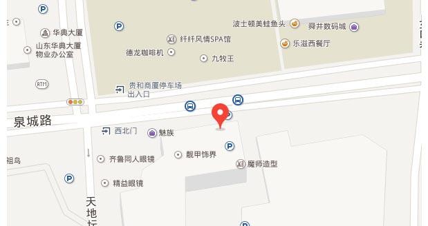 济南朗阁历下校区-百度地图