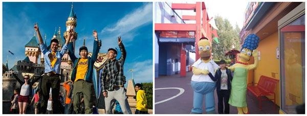 全天游览迪士尼乐园。 